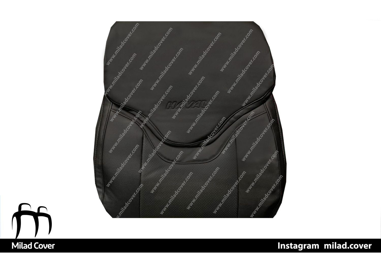 روکش صندلی هاوال H6 چرم رنگ مشکی